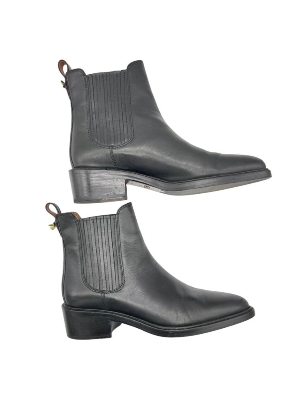 Coach Bowery Chelsea Booties Black - Size 9 - Picture 7 of 10